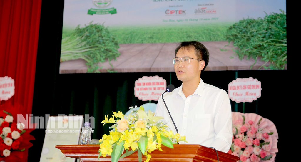 CEO MM88 - Ông Phạm Công Trí phát biểu tại buổi lễ